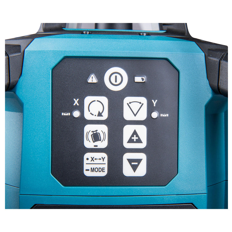 Máy cân mực Laser 2 tia xanh xoay 360° Makita SKR001 dùng Pin 40Vmax XGT, 18V LXT, 12V CXT, đo tối đa 800m