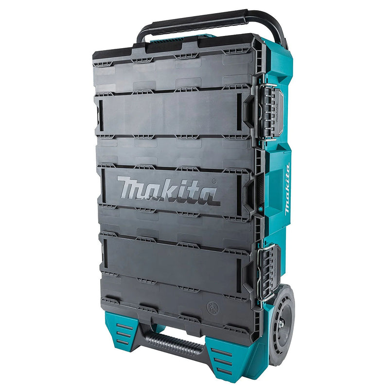 Thùng đựng đồ nghề Makita Maktrak T-90009 có bánh xe và tay kéo, dung tích 82L