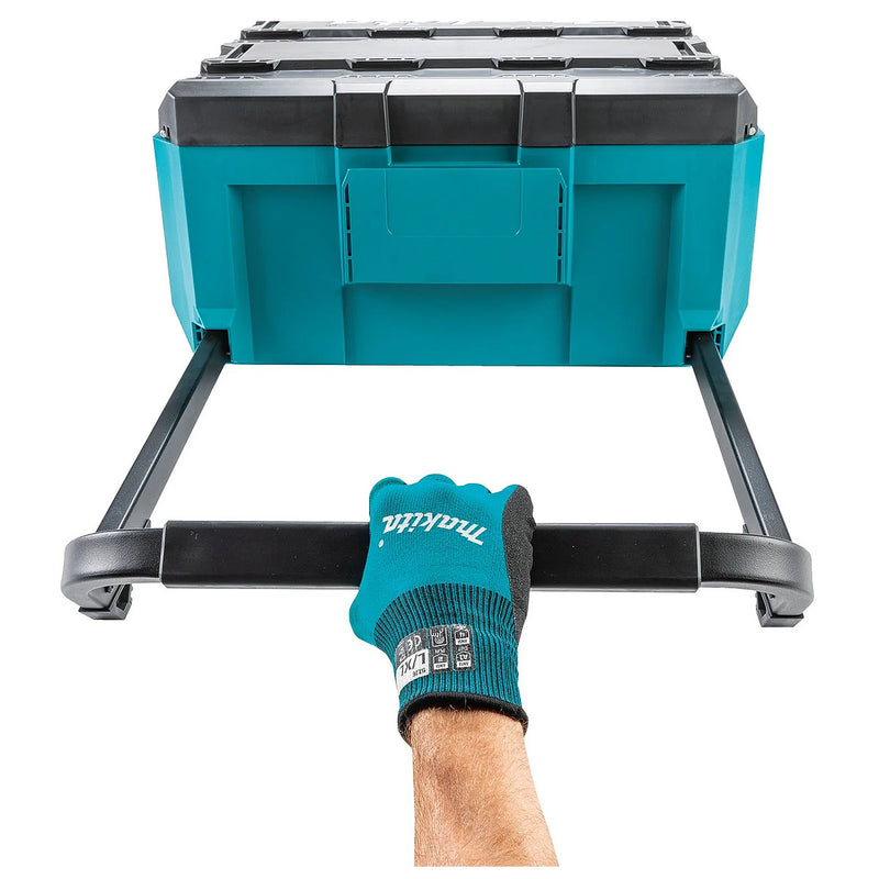 Thùng đựng đồ nghề Makita Maktrak T-90009 có bánh xe và tay kéo, dung tích 82L