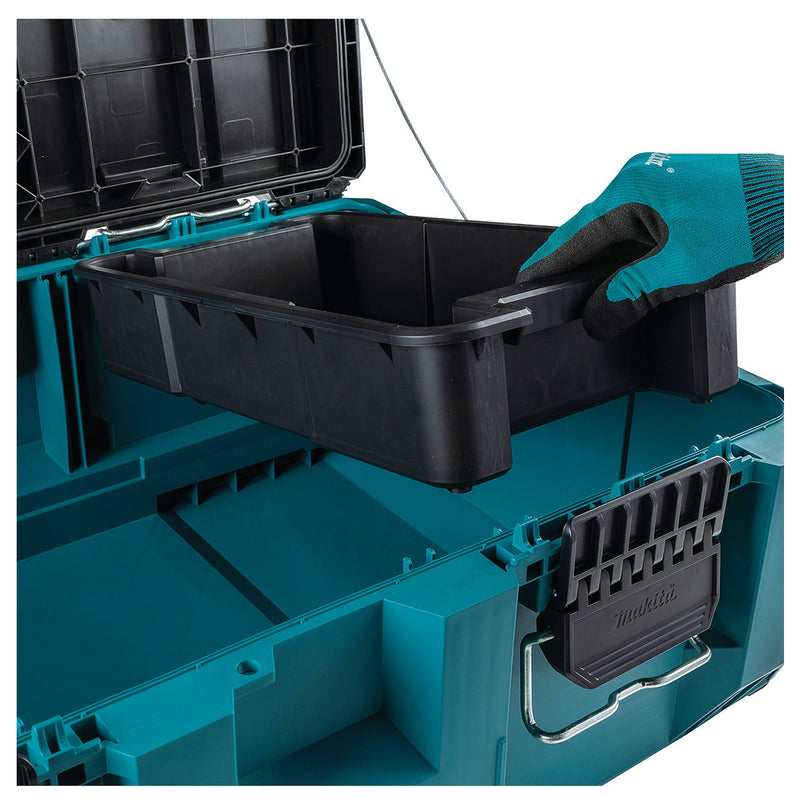 Thùng đựng đồ nghề Makita Maktrak T-90009 có bánh xe và tay kéo, dung tích 82L