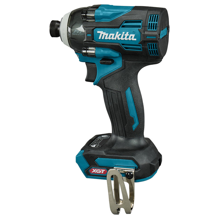 Máy vặn vít Makita TD004G dùng Pin 40Vmax XGT, đuôi lục giác 6.35mm ( 1/4 inch ), lắp mũi vít 1 chạm