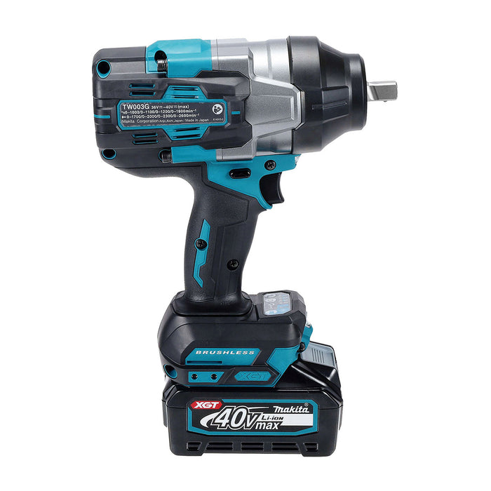 Máy siết bu lông Makita TW003G dùng Pin 40Vmax XGT, cốt 1/2 inch