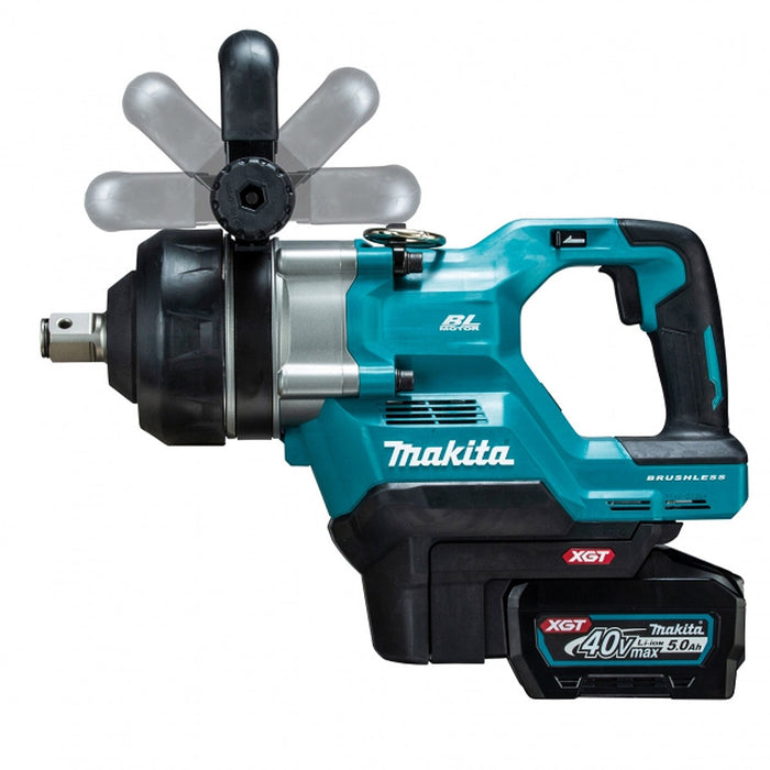 Máy siết bu lông Makita TW009G, dùng Pin 40Vmax XGT, cốt 1 inch (25.4mm)