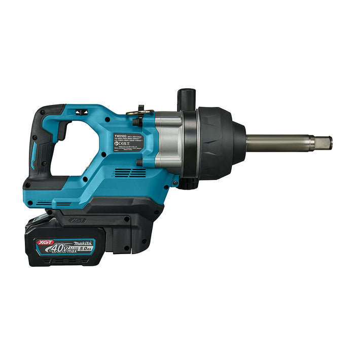 Máy siết bu lông Makita TW010G, dùng Pin 40Vmax XGT, cốt 1 inch (25.4mm)