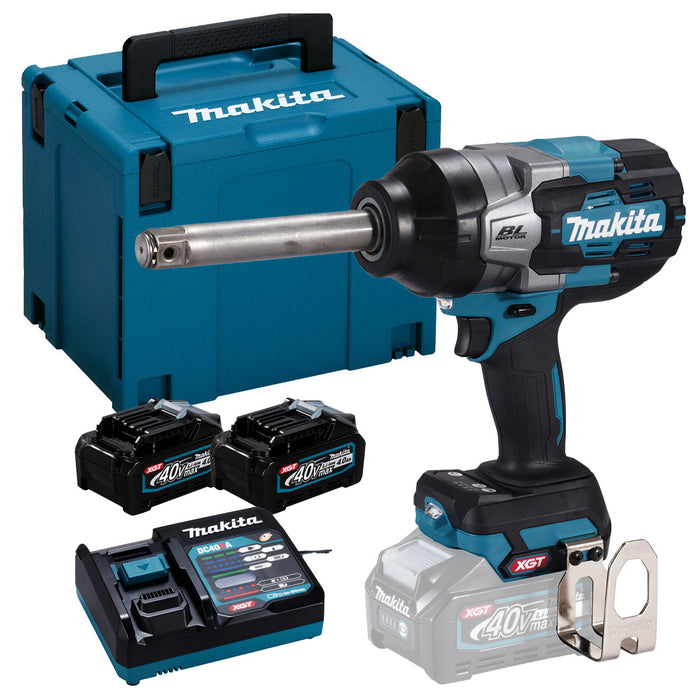 Máy siết bu lông Makita TW011G dùng Pin 40Vmax XGT, cốt 3/4 inch