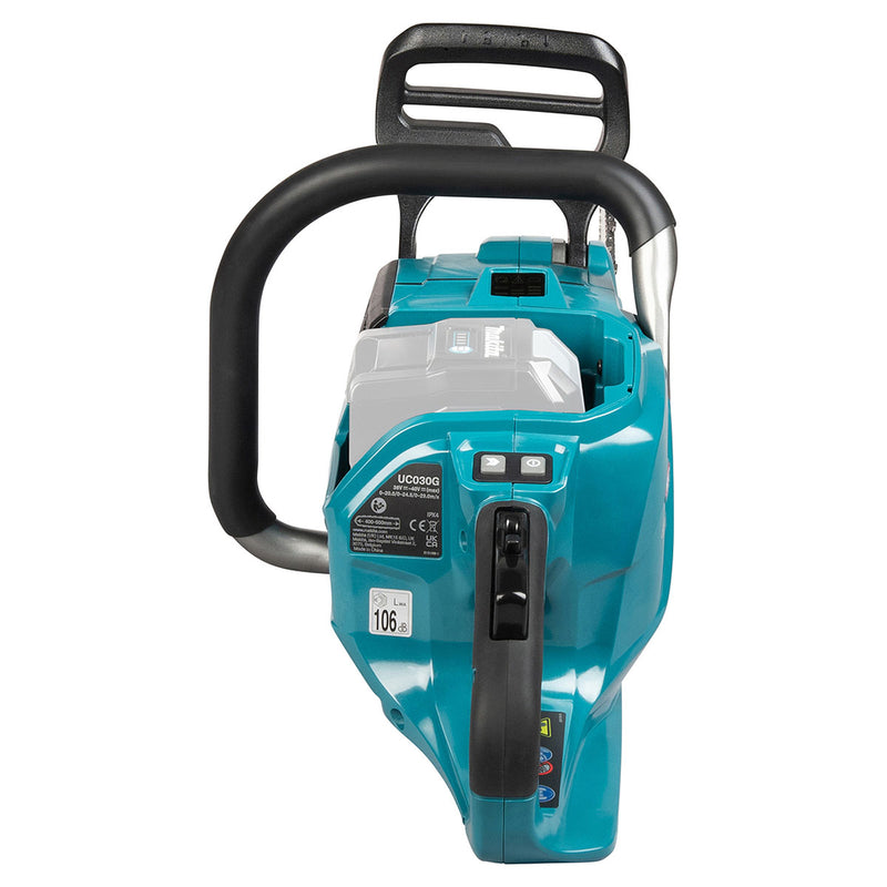 Máy cưa xích Makita UC030G dùng Pin 40Vmax XGT, chiều dài lam từ 400mm - 500mm