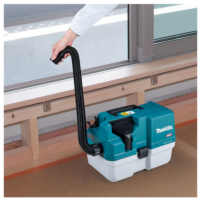 Máy hút bụi Makita VC014GL dùng Pin 40Vmax XGT, dung tích 7.5L, lực hút 15 kPa ( hút khô và ướt )