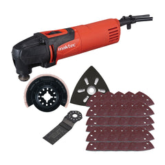 MT980KX2: Kèm lưỡi cắt rung TMA024, TMA009, đế nhám (B-21537), hộp 10 giấy nhám tam giác hạt A60 (B-21565), A80 (B-21571), A120 (B-21593)