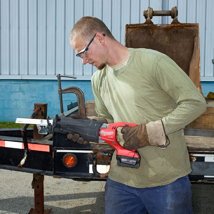 Hộp 5 lưỡi cưa kiếm Bi-Metal-Co dòng The Torch Milwaukee dùng cho Inox , số răng 14 TPI, chiều dài từ 152 - 228mm