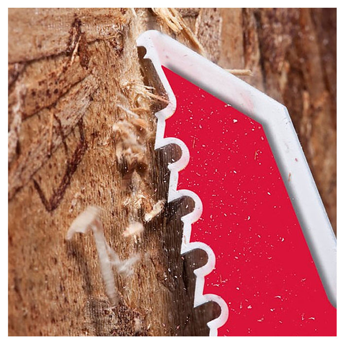 Hộp 5 lưỡi cưa kiếm TCT dòng The AX™ Milwaukee dùng cho gỗ, số răng 5 TPI, chiều dài từ 150 - 300mm