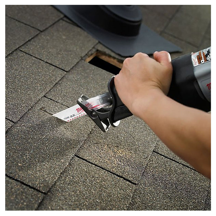 Hộp 5 lưỡi cưa kiếm TCT dòng The AX™ Milwaukee dùng cho gỗ, số răng 5 TPI, chiều dài từ 150 - 300mm