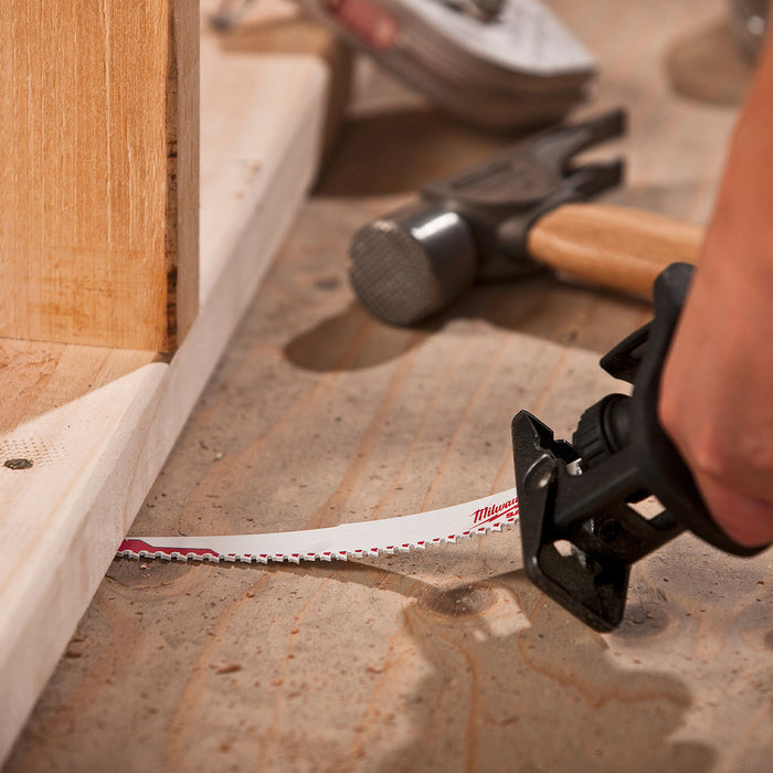 Hộp 5 lưỡi cưa kiếm Bi-Metal-Co dòng Thin Kerf Milwaukee dùng cho gỗ, số răng 5 TPI, chiều dài từ 150 - 300mm