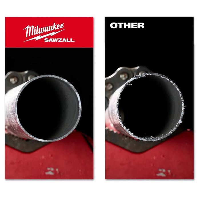 Lưỡi cưa kiếm TCT dòng The Torch Nitrus Carbide™ Milwaukee 48-00-5262 dùng cho Inox và kim loại dày, số răng 8 TPI, chiều dài 230mm