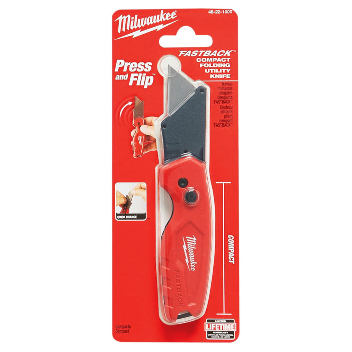 Dao rọc giấy gấp gọn dòng FASTBACK™ Milwaukee 48-22-1500