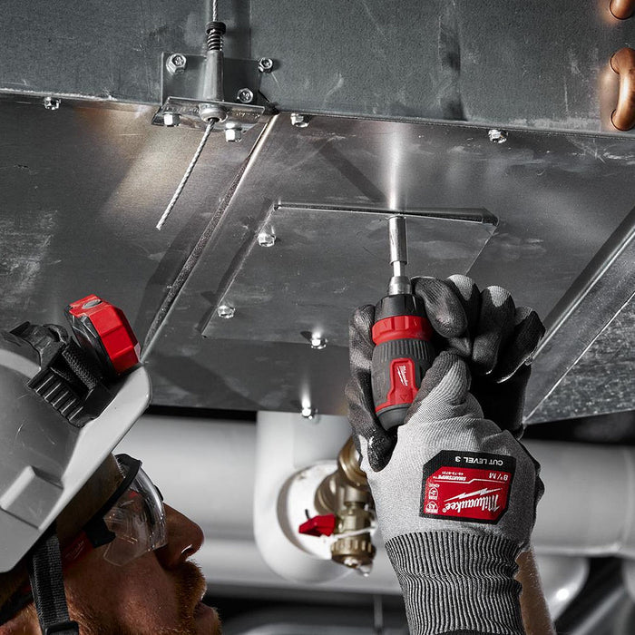 Tua vít đa năng 8 trong 1 Milwaukee 48-22-2913 đuôi lục giác 6.35mm ( 1/4 inch )