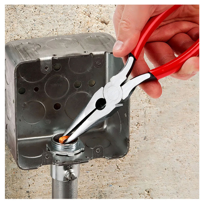 Kìm nhọn Milwaukee 48-22-6501 chiều dài 203mm, tay cầm bọc nhựa kháng dầu mở