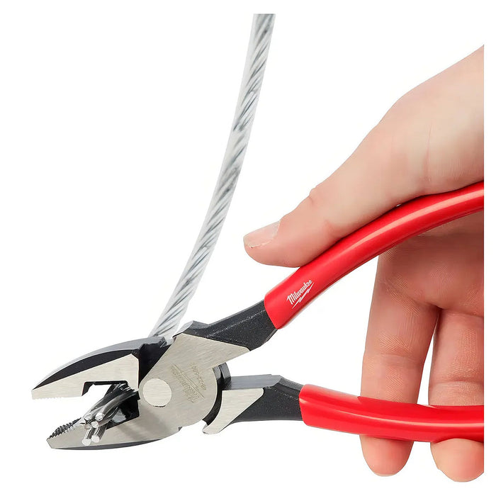 Kìm bằng trợ lực Milwaukee 48-22-6502 chiều dài 230mm, tay cầm bọc nhựa kháng dầu mở