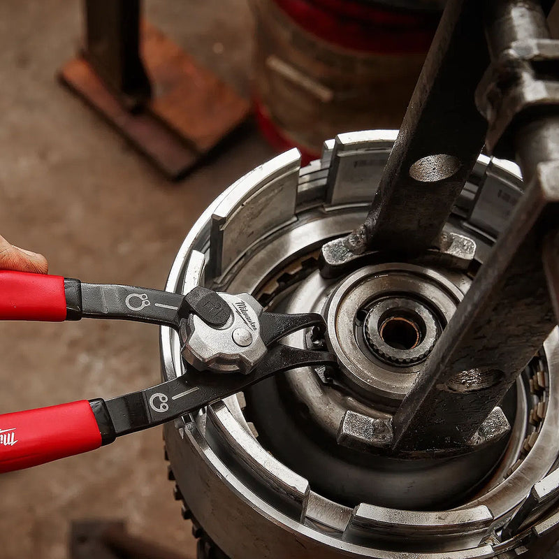 Bộ kìm mở phe đa năng điều chỉnh bằng núm xoay 9 chi tiết Milwaukee 48-22-6539