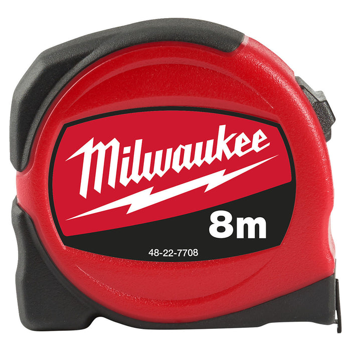 Thước cuộn thép dòng Slimline Milwaukee chiều dài từ 5m - 8m