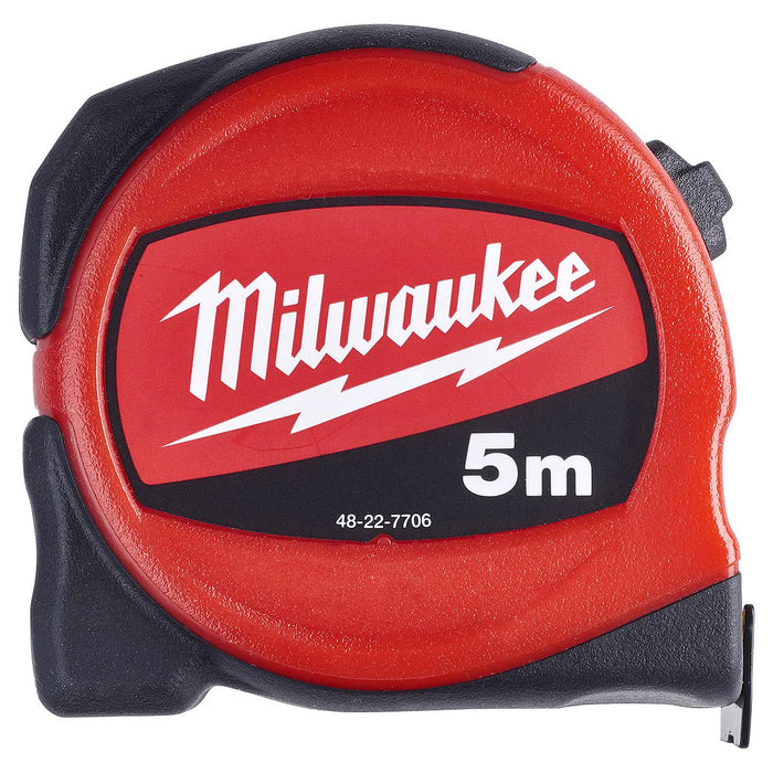 Thước cuộn thép dòng Slimline Milwaukee chiều dài từ 5m - 8m