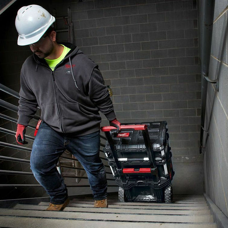Thùng đựng đồ nghề PACKOUT Milwaukee loại có quai xách