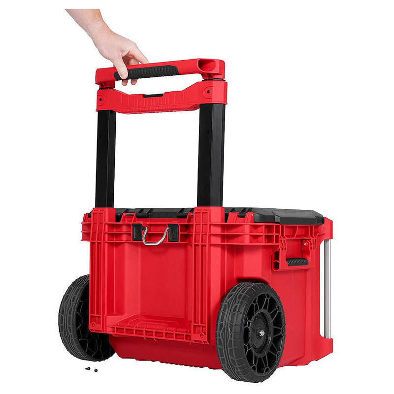 Thùng đựng đồ nghề PACKOUT Milwaukee 48-22-8427 loại có bánh xe và tay nắm kéo