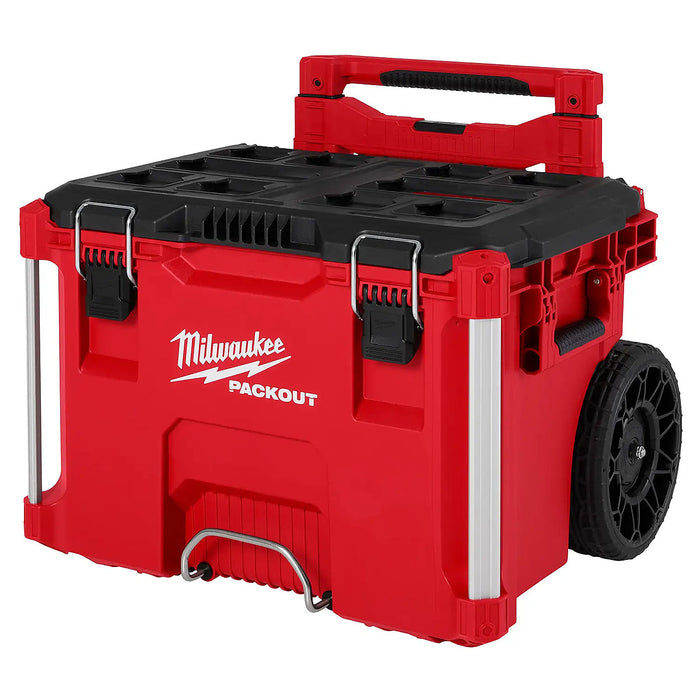Thùng đựng đồ nghề PACKOUT Milwaukee 48-22-8427 loại có bánh xe và tay nắm kéo