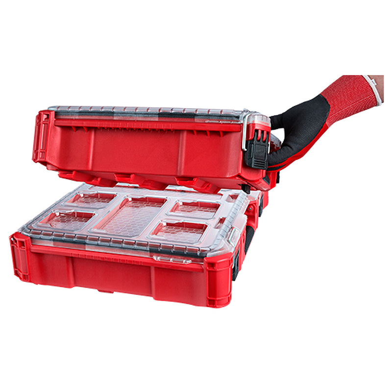 Hộp đựng linh kiện PACKOUT Milwaukee 48-22-8430 loại 10 ngăn
