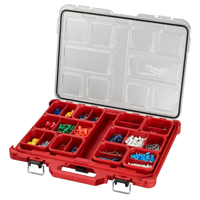 Hộp đựng linh kiện PACKOUT Milwaukee 48-22-8431 loại 10 ngăn