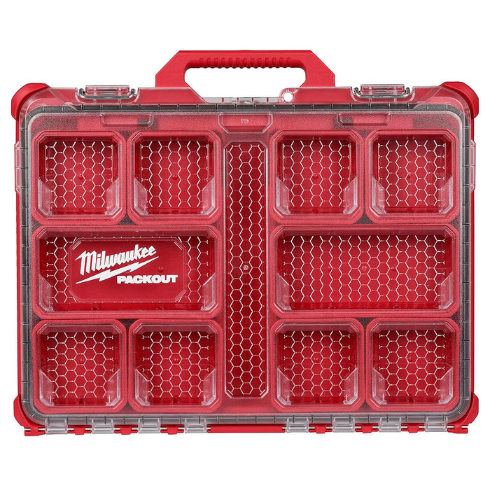 Hộp đựng linh kiện PACKOUT Milwaukee 48-22-8431 loại 10 ngăn