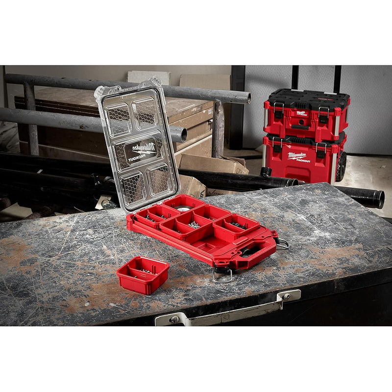 Hộp đựng linh kiện PACKOUT Milwaukee 48-22-8436 loại 5 ngăn