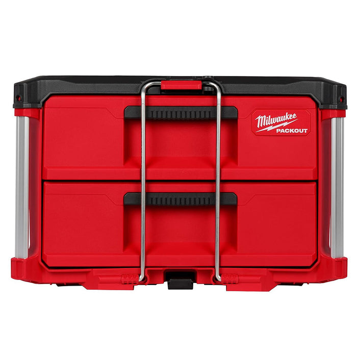 Thùng đựng đồ nghề PACKOUT Milwaukee 48-22-8442 loại 2 ngăn kéo