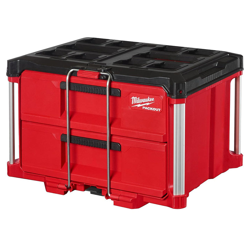 Thùng đựng đồ nghề PACKOUT Milwaukee 48-22-8442 loại 2 ngăn kéo