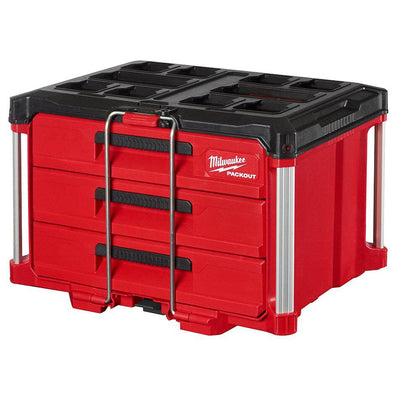 Thùng đựng đồ nghề PACKOUT Milwaukee 48-22-8443 loại 3 ngăn kéo
