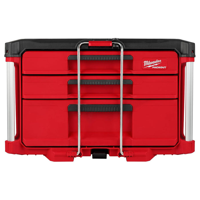 Thùng đựng đồ nghề PACKOUT Milwaukee 48-22-8447 loại 3 ngăn kéo