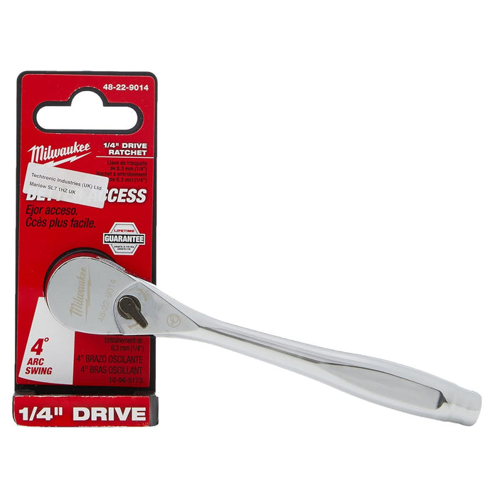 Cần siết lực tự động Milwauee 48-22-9014 cốt 1/4 inch, chiều dài 152mm, mạ Chrome