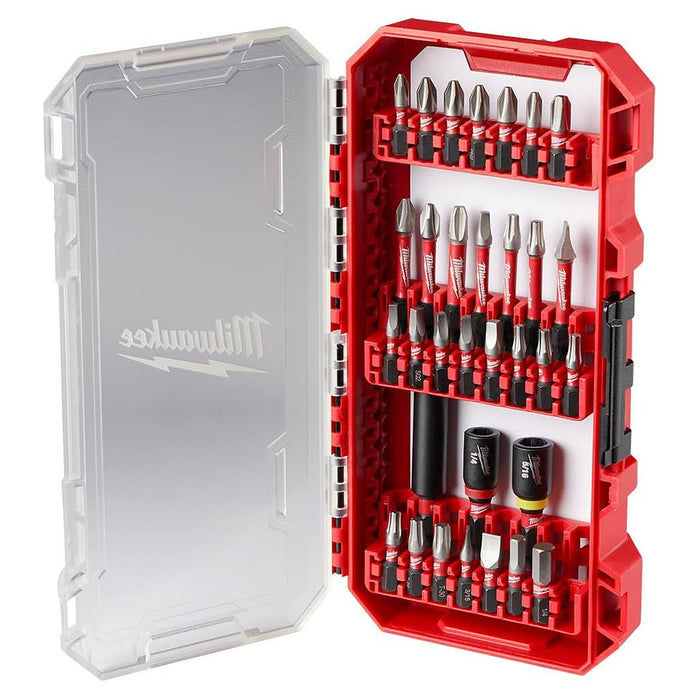 Bộ mũi vặn vít 32 chi tiết SHOCKWAVE™ Milwaukee 48-32-4004 đuôi lục giác 6.35mm ( 1/4 inch )