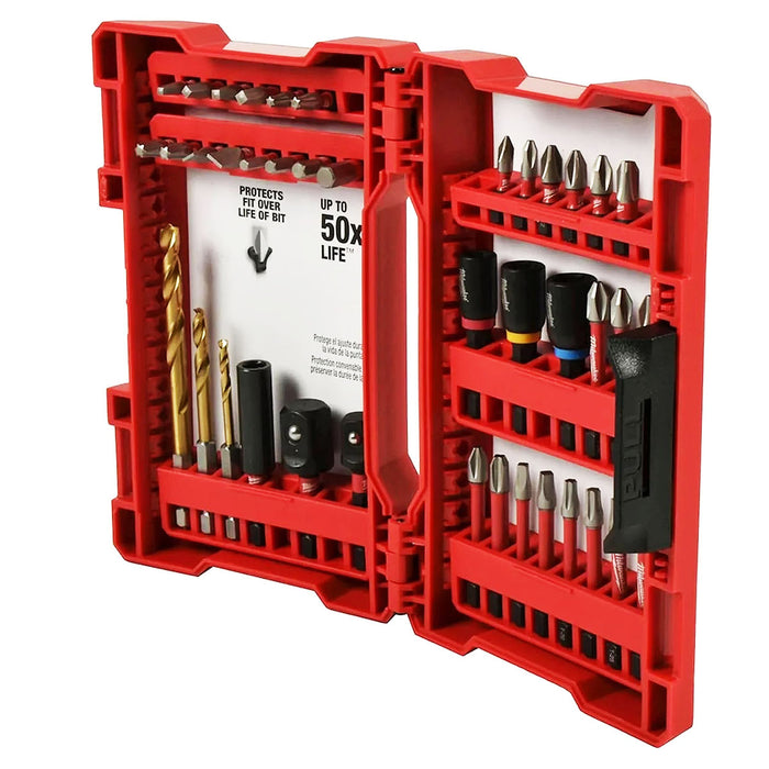 Bộ mũi vặn vít và mũi khoan 40 chi tiết SHOCKWAVE™ Milwaukee 48-32-4006 đuôi lục giác 6.35mm ( 1/4 inch )