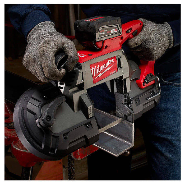 Lưỡi cưa vòng Bi-Metal Milwaukee 48-39-0500 dùng cho kim loại dày, chiều dài 1140mm, số răng 10 TPI