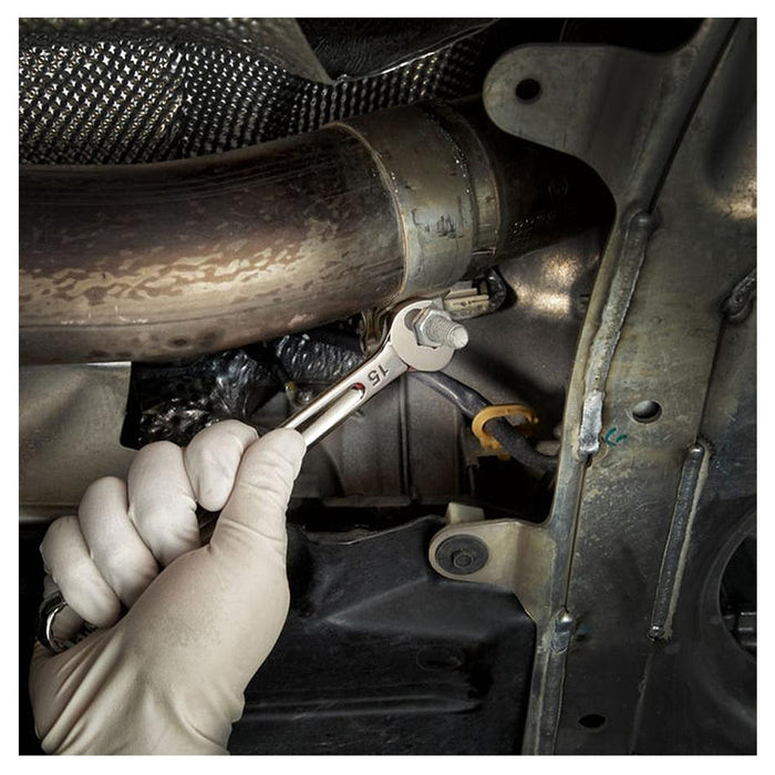 Cờ lê vòng miệng Max Bite™ Milwaukee kích thước từ 8mm - 19mm, tay cầm I-Beam, mạ Chrome