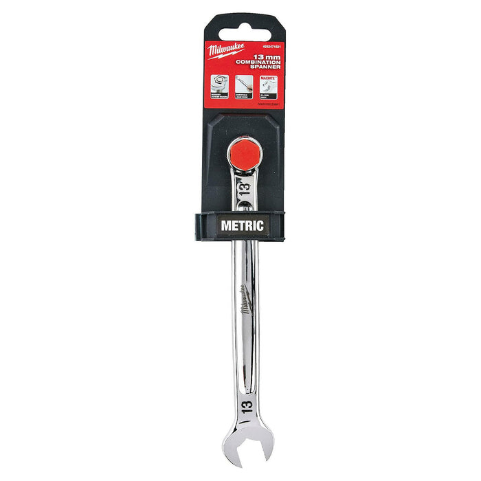 Cờ lê vòng miệng Max Bite™ Milwaukee kích thước từ 8mm - 19mm, tay cầm I-Beam, mạ Chrome