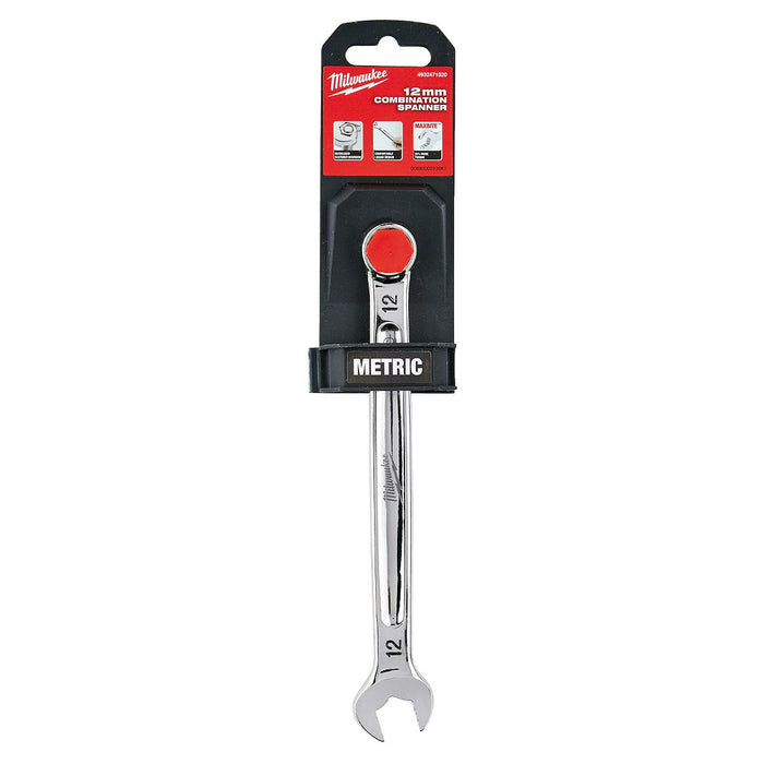 Cờ lê vòng miệng Max Bite™ Milwaukee kích thước từ 8mm - 19mm, tay cầm I-Beam, mạ Chrome