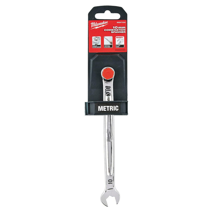 Cờ lê vòng miệng Max Bite™ Milwaukee kích thước từ 8mm - 19mm, tay cầm I-Beam, mạ Chrome