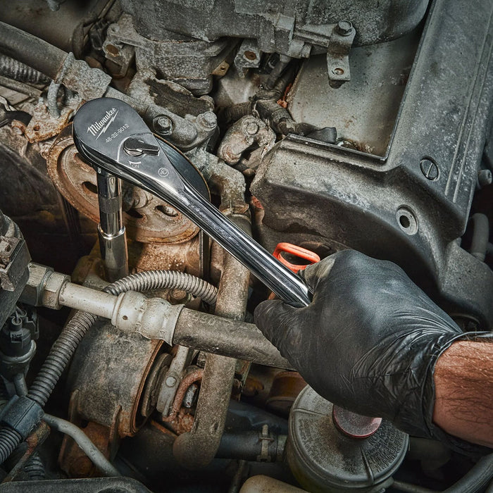 Cần siết lực tự động Milwaukee 4932471865 cốt 1/2 inch, chiều dài 286mm, mạ Chrome