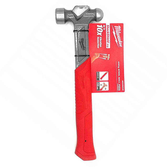 Búa đầu tròn Milwaukee trọng lượng từ 450g - 680g, tay cầm bọc cao su chống trượt