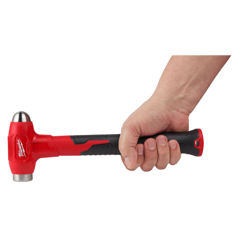 Búa bi đầu tròn Milwaukee 4932492348 trọng lượng 450g, tay cầm bọc cao su chống trượt