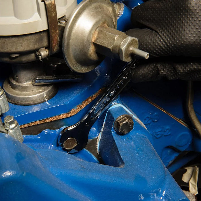 Cờ lê 2 đầu miệng - miệng Milwaukee kích thước từ 8mm - 19mm, tay cầm I-Beam, mạ Chrome