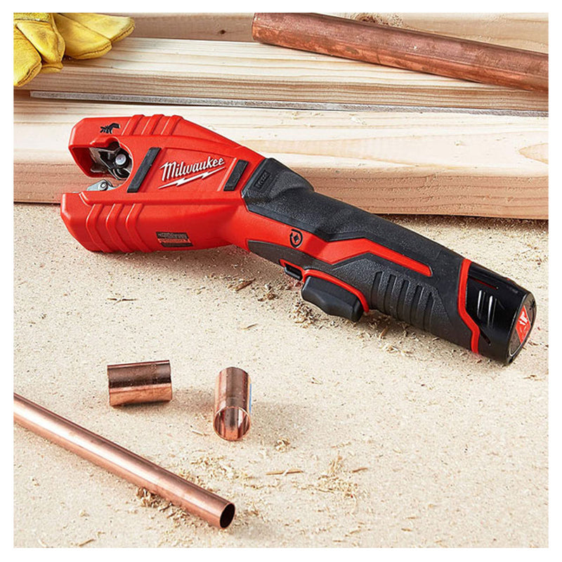 Máy cắt ống đồng Milwaukee C12 PC dùng Pin 12V, đường kính cắt tối đa từ 12mm - 28mm