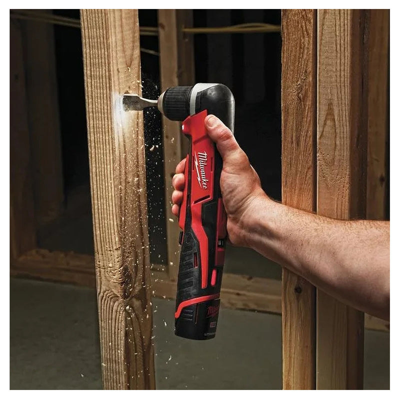 Máy khoan góc Milwaukee C12 RAD dùng Pin 12V, đầu kẹp 10mm