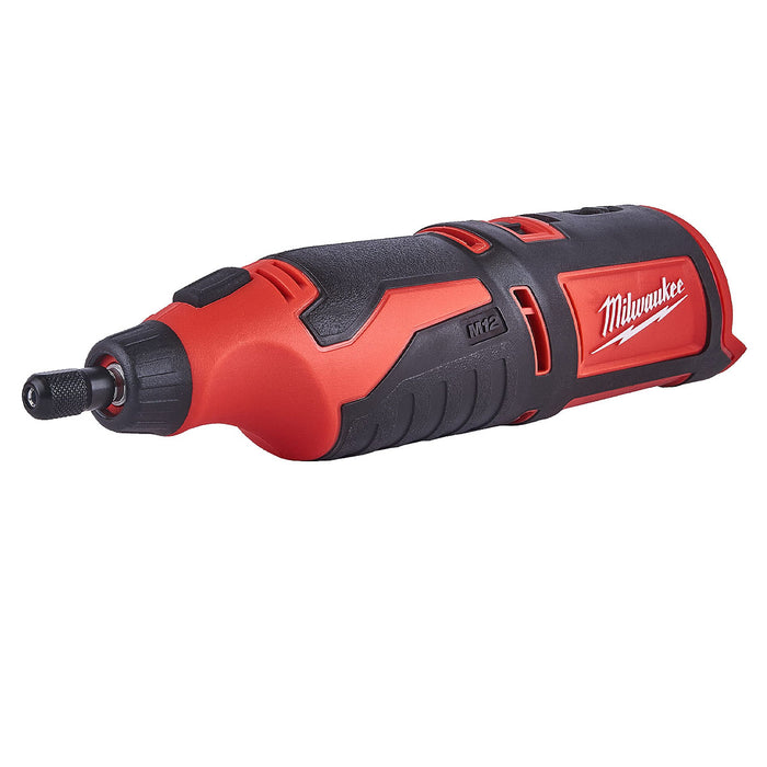 Máy mài khuôn Milwaukee C12 RT dùng Pin 12V, chấu bóp từ 0.8mm - 3.2mm